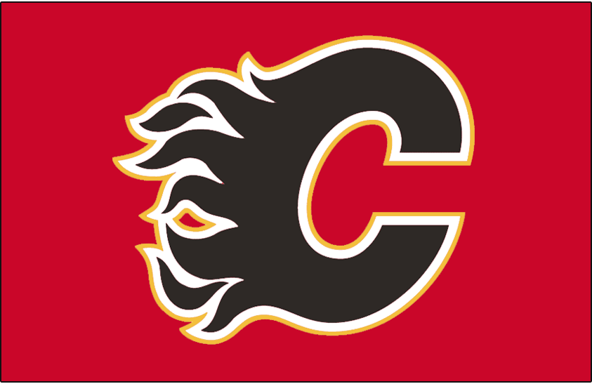 Calgary Flames 2003-Pres Jersey Logo iron on heat transfer